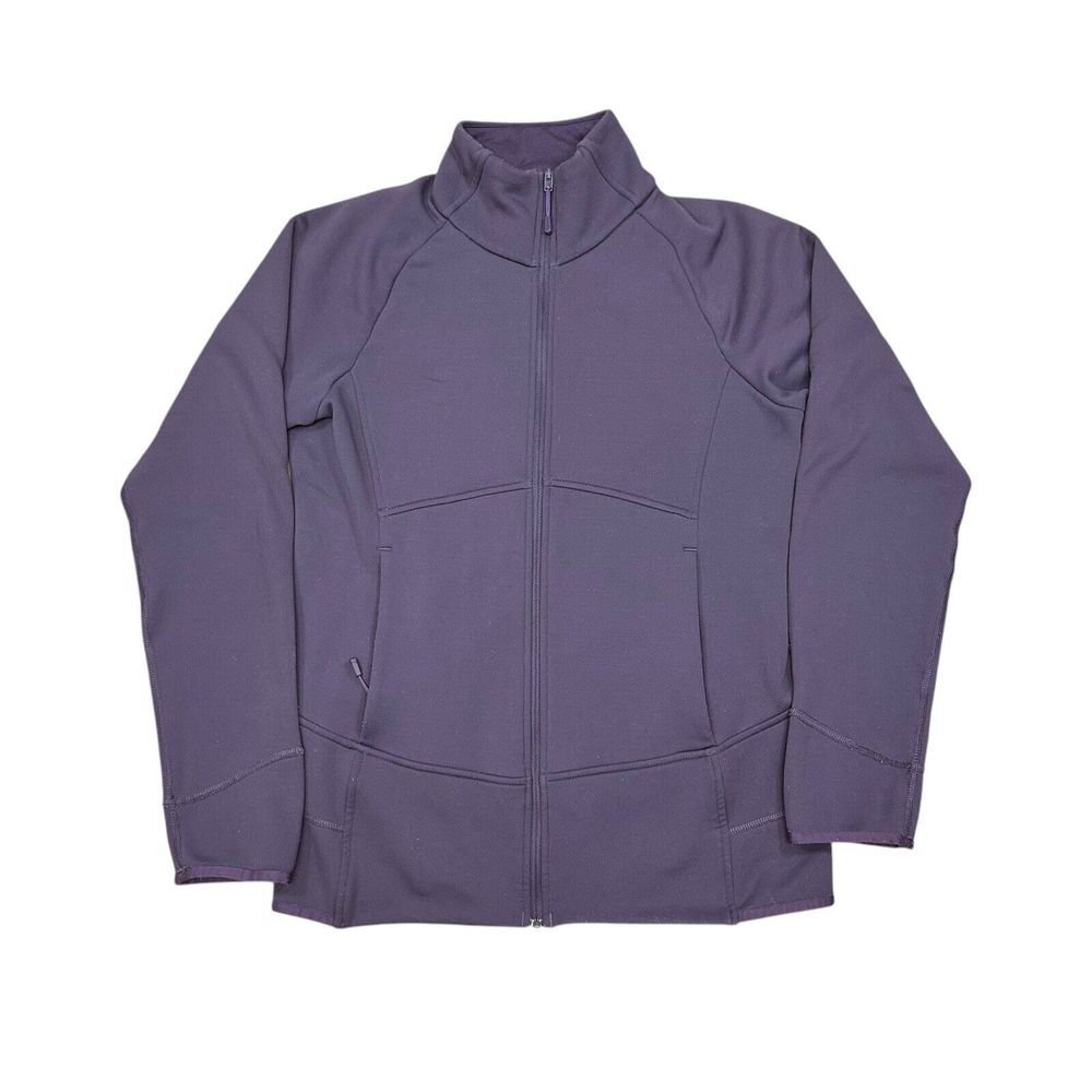 Mountain Hardwear Jacket Athletic Stretch Full Zip Purple Performance Size Small